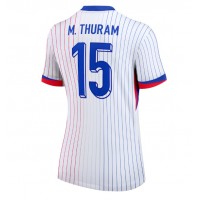 Fotbalové Dres Francie Marcus Thuram #15 Dámské Venkovní ME 2024 Krátký Rukáv